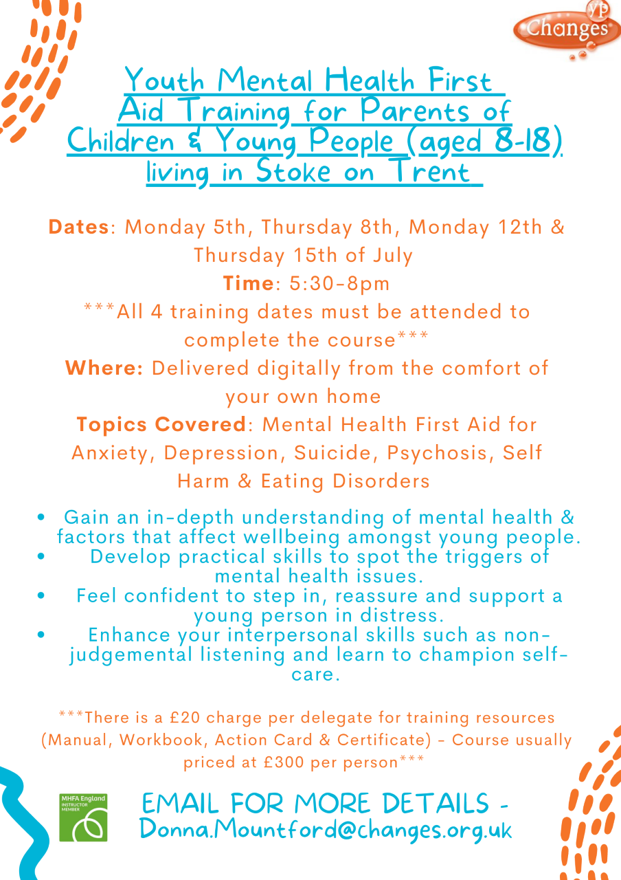 Mental health first aid for parents