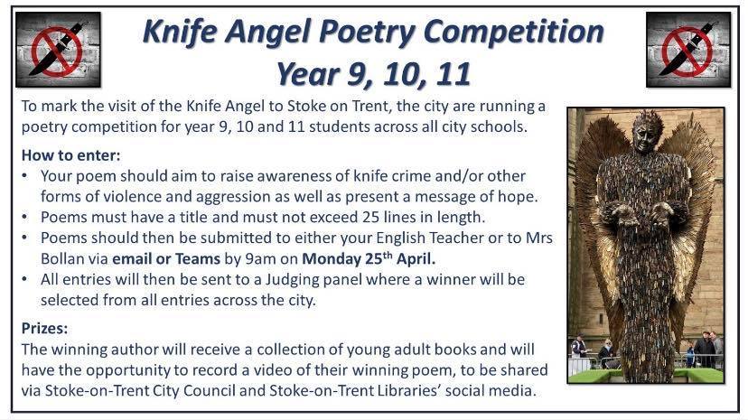 Knife angel poetry competition