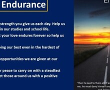 Prayer Endurance