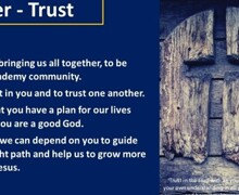 Prayer   Trust