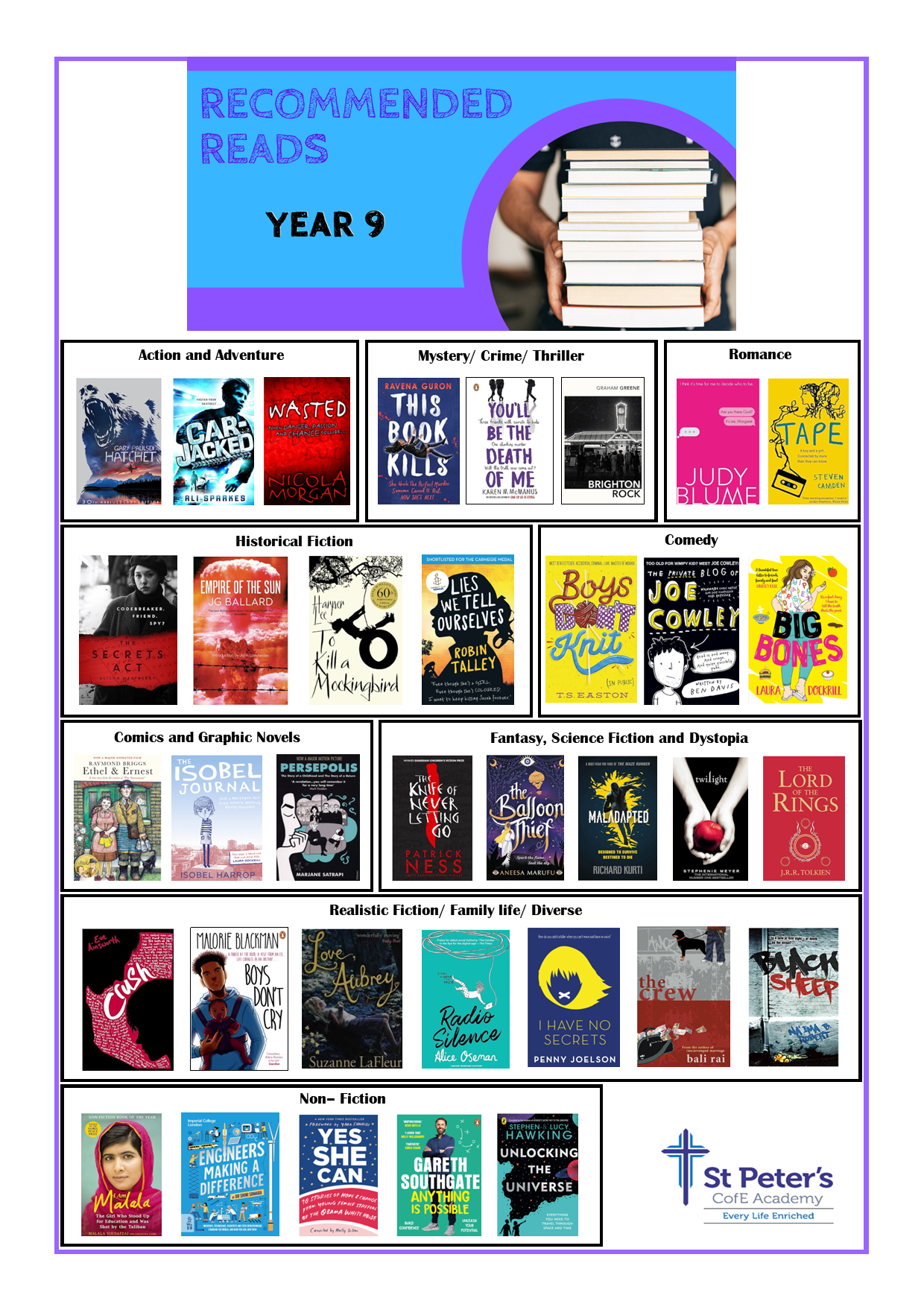 Recommended Reads Y9   Website