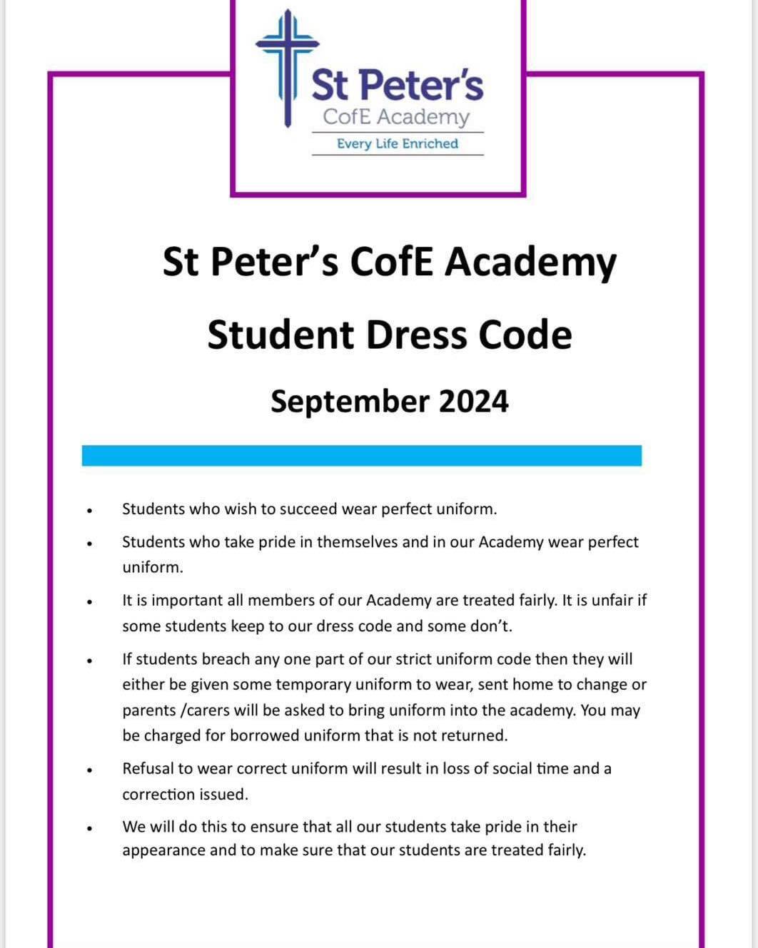 Student Dress Code 1