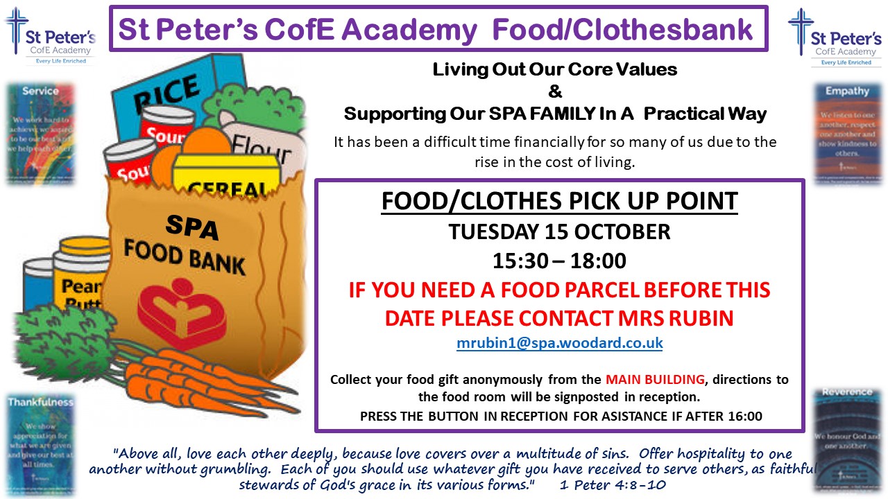 FOOD BANK Oct 24