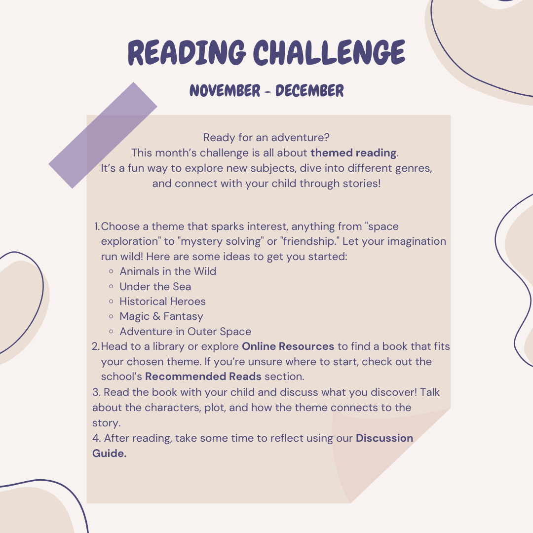 Reading Challenge Nov Dec