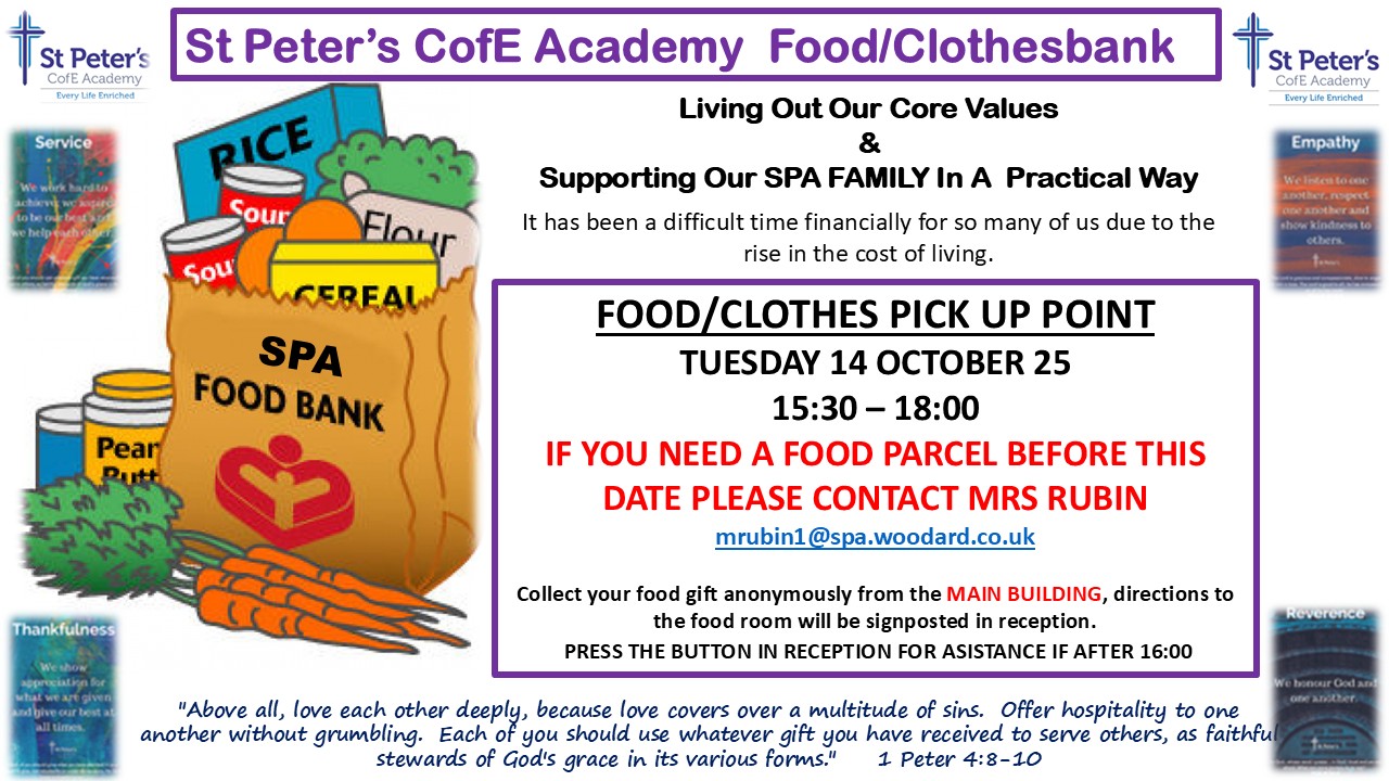 FOOD BANK OCT 25