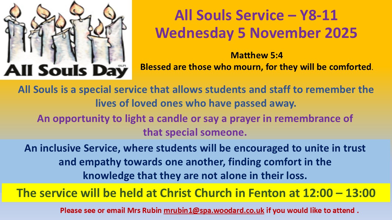 All Souls Advert 2025