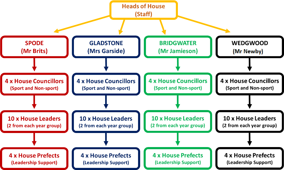 Our House System St Peter's CofE Academy